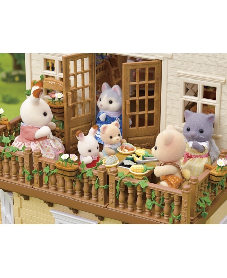 Kaimo namas su raudonu stogu SYLVANIAN FAMILIES