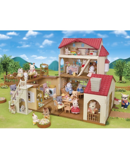 Kaimo namas su raudonu stogu SYLVANIAN FAMILIES