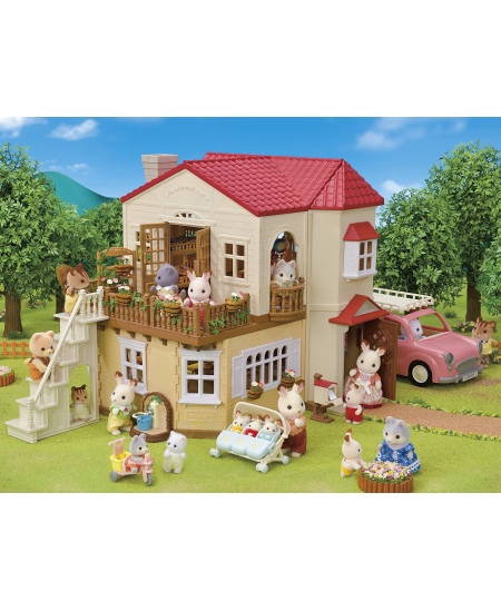 Kaimo namas su raudonu stogu SYLVANIAN FAMILIES