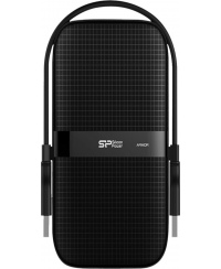 Silicon Power Portable Hard Drive Armor A60 1000 GB USB 3.2 Black