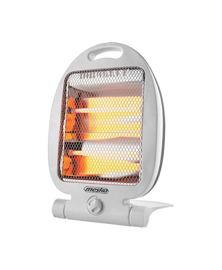 Mesko Heater MS 7710 Halogen Heater, 800 W, Number of power levels 2, White