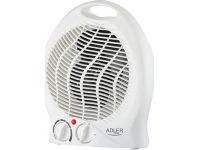 Adler Heater AD 7728 Fan Heater, 2000 W, Number of power levels 2, White