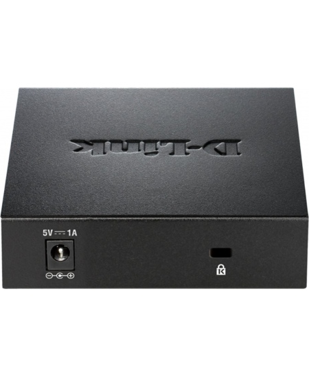 D-Link Ethernet Switch DGS-105/E Unmanaged, Desktop, 1 Gbps (RJ-45) ports quantity 5