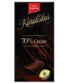 Šokoladas Karūna 70% Cacao, 100g, juodasis