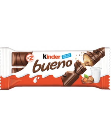 Šokoladinis batonėlis KINDER Bueno, 43 g