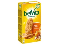 Sausainiai BELVITA, su riešutais ir medumi, 300 g