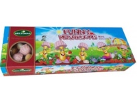 Sausainiai LINKSMUČIAI, braškių skonio grybukai, 170 g
