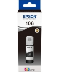 Epson 106 EcoTank (C13T00R140) Rašalo papildymo buteliukas, Foto Juoda