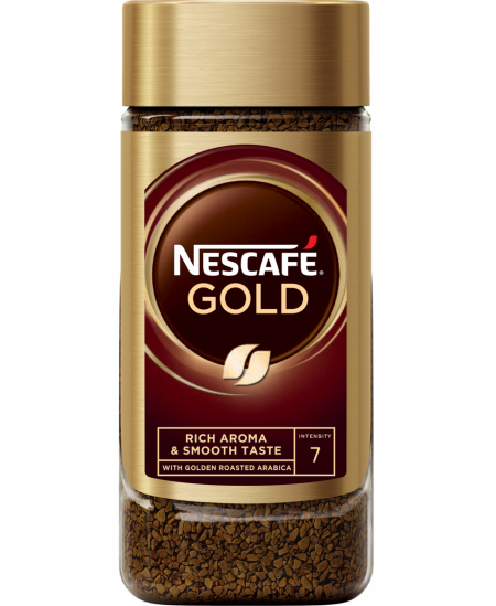 Tirpi kava NESCAFE GOLD (stiklas), 100g