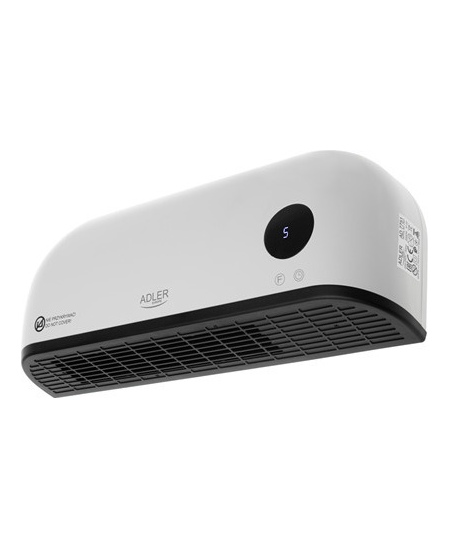 Adler LED Air Curtain Heater | AD 7751 | Air curtain | 2000 W | White