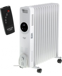 Adler AD 7826 | Oil Filled Radiator | 2500 W | Number of power levels 3 | White