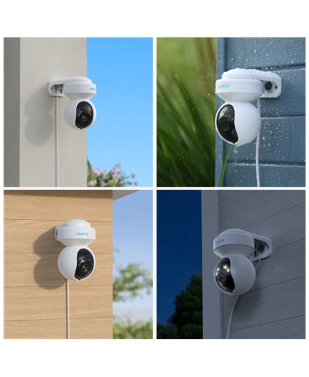 Reolink | Smart WiFi Camera with Motion Spotlights | E Series E540 | PTZ | 5 MP | 2.8-8/F1.6 | IP65 | H.264 | Micro SD, Max. 256