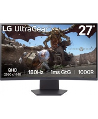 LG 27GS60QC-B | 27 " | VA | QHD | 16:9 | 180 Hz | 1 ms | 2560 x 1440 pixels | 300 cd/m² | HDMI ports quantity 2