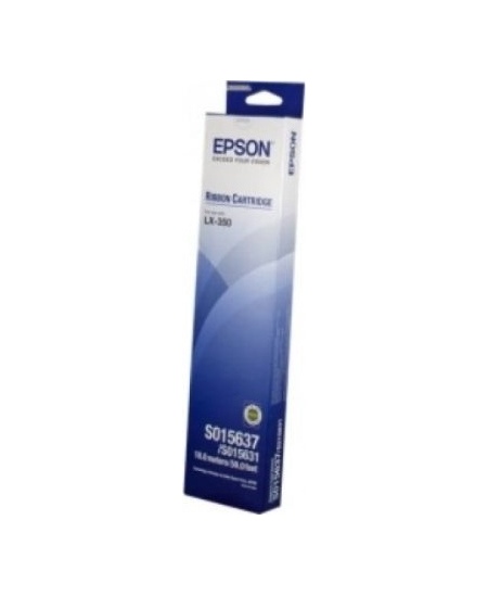 Epson S015637 (C13S015637)(C13S015631) Juostelės kasetė, Juoda