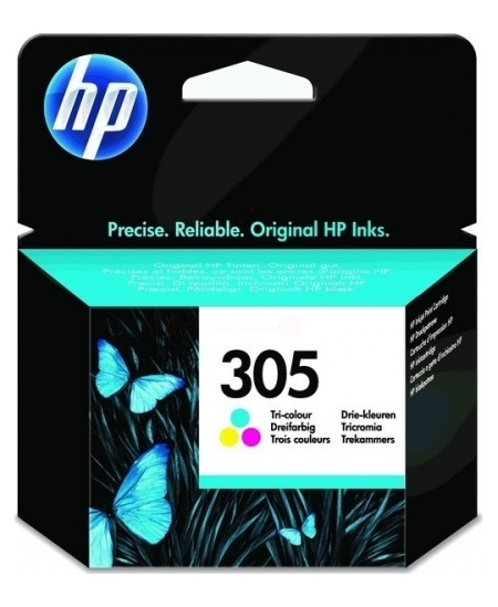 HP No.305 kasečių rinkinys (3YM60AE), žydra, purpurinė, geltona kasetė