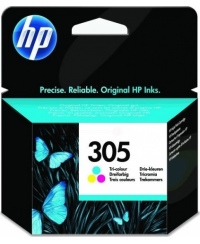 HP No.305 kasečių rinkinys (3YM60AE), žydra, purpurinė, geltona kasetė