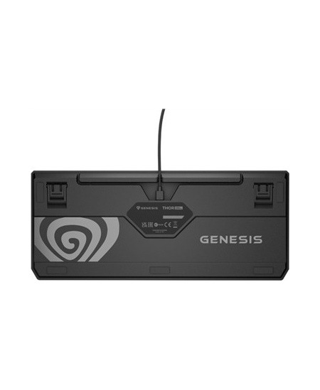 THOR 230 | Mechanical Gaming Keyboard | Wired | US | Anchor Gray Negative | USB Type-A | Outemu Red
