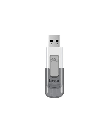 Lexar Flash drive JumpDrive V100 64 GB, USB 3.0, Grey