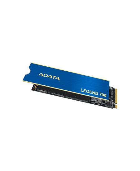 ADATA LEGEND 700 512 GB, SSD form factor M.2 2280, SSD interface PCIe Gen3x4, Write speed 1600 MB/s, Read speed 2000 MB/s, Bulk