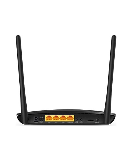 4G LTE Router | TL-MR6400 | 802.11n | 300 Mbit/s | 10/100 Mbit/s | Ethernet LAN (RJ-45) ports 3 | Mesh Support No | MU-MiMO No |