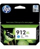 HP (3YL81AE, 912XL), žydra kasetė