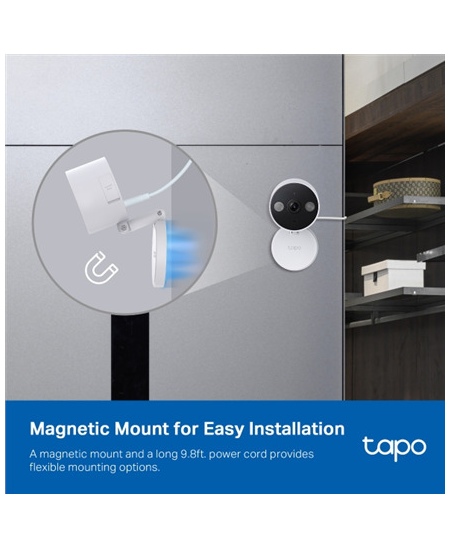 TP-LINK | Wi-Fi Home Security Camera | Tapo C120 | 24 month(s) | Compact | 4 MP | 3.17mm | IP66 | H.264 | MicroSD Up to 512 GB