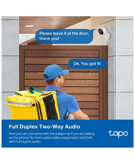 TP-LINK | Wi-Fi Home Security Camera | Tapo C120 | 24 month(s) | Compact | 4 MP | 3.17mm | IP66 | H.264 | MicroSD Up to 512 GB