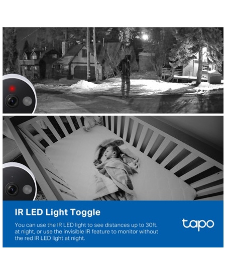 TP-LINK | Wi-Fi Home Security Camera | Tapo C120 | 24 month(s) | Compact | 4 MP | 3.17mm | IP66 | H.264 | MicroSD Up to 512 GB