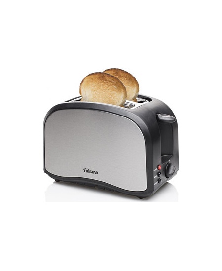 Tristar Toaster | BR-1022 | Power 800 W | Number of slots 2 | Housing material Plastic | Silver