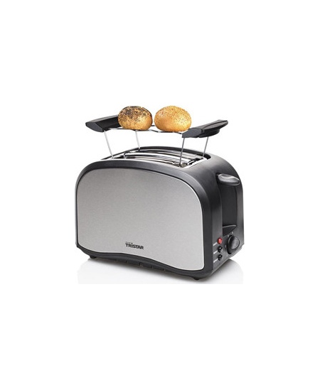 Tristar Toaster | BR-1022 | Power 800 W | Number of slots 2 | Housing material Plastic | Silver