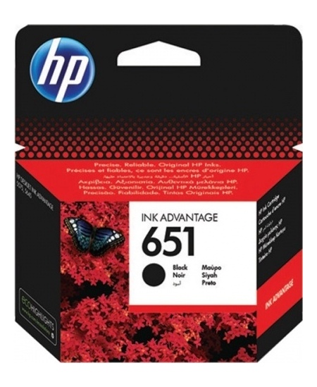 HP No.651 (C2P10AE), juoda kasetė