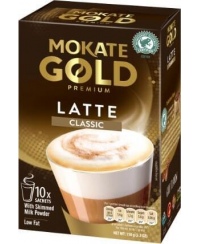 Kavos gėrimas MOKATE Gold Premium Latte Classic, 10 x 14g