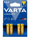 Elementai Varta Longlife LR3 (AAA), 4vnt.