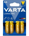 Elementai Varta Longlife LR06 (AA), 4vnt.