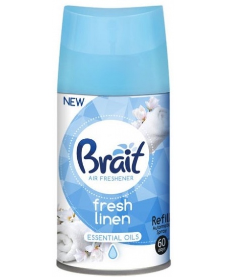 Automatinio oro gaiviklio užpildas BRAIT FRESH LINEN, 250 ml