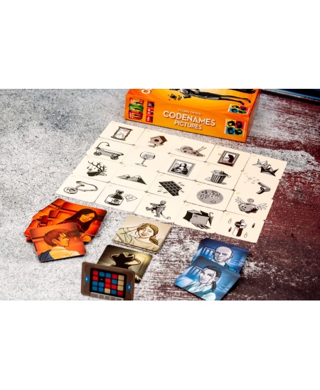 Stalo žaidimas BRAIN GAMES Codenames Pictures Baltic (10+)