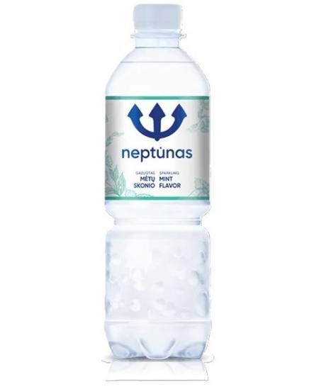 Mineralinis vanduo NEPTŪNAS, 500 ml, su mėtomis