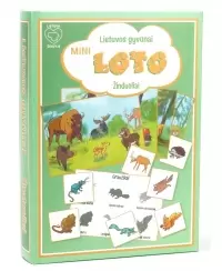 Stalo žaidimas "Mini loto. Žinduoliai" (3+)