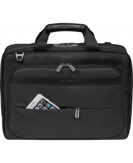 Targus CitySmart TBT915EU Fits up to size 15.6 ", Black/Grey, Shoulder strap, Messenger - Briefcase