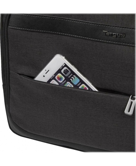 Targus CitySmart TBT915EU Fits up to size 15.6 ", Black/Grey, Shoulder strap, Messenger - Briefcase