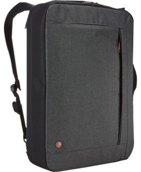 Case Logic Era Hybrid Briefcase Fits up to size 15.6 ", Black, Messenger - Briefcase/Backpack, Shoulder strap,