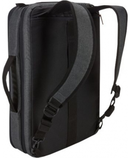 Case Logic Era Hybrid Briefcase Fits up to size 15.6 ", Black, Messenger - Briefcase/Backpack, Shoulder strap,