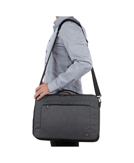 Case Logic Era Hybrid Briefcase Fits up to size 15.6 ", Black, Messenger - Briefcase/Backpack, Shoulder strap,