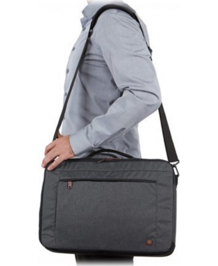 Case Logic Era Hybrid Briefcase Fits up to size 15.6 ", Black, Messenger - Briefcase/Backpack, Shoulder strap,