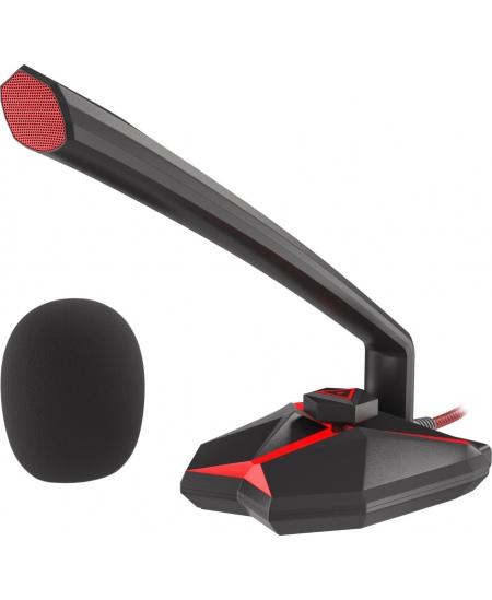 Genesis Gaming microphone Radium 200 USB 2.0, Black and red