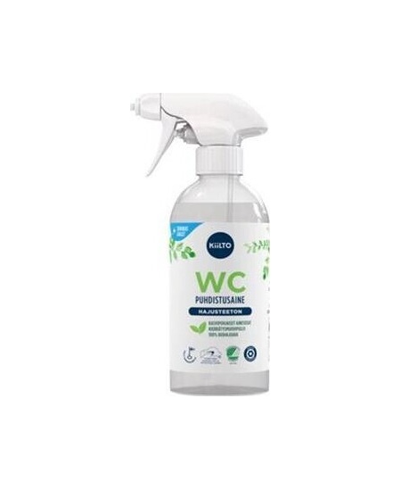 „Kiilto“ biologiškai suyrantis wc valiklis, purškiamas 600ml, 58042