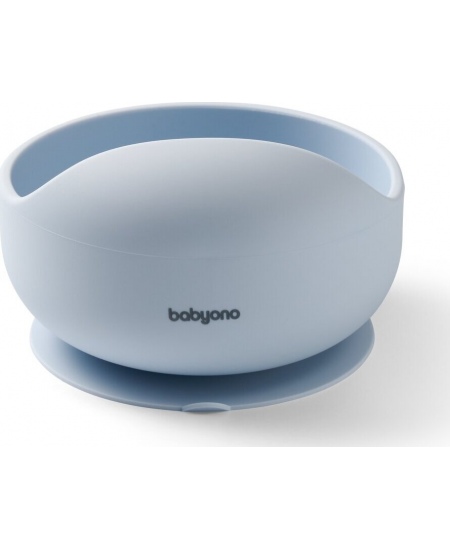 Babyono lėkštutė silikoninė neslystanti mėlyna 1481/01
