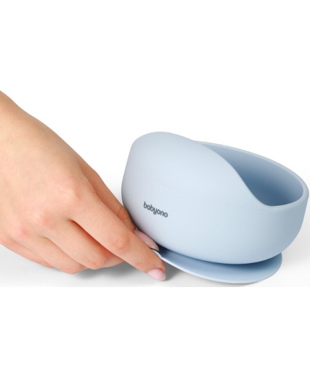 Babyono lėkštutė silikoninė neslystanti mėlyna 1481/01