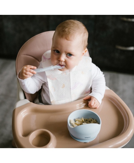 Babyono lėkštutė silikoninė neslystanti mėlyna 1481/01