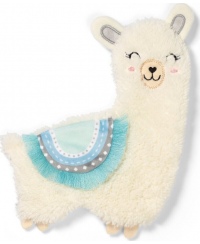 Babyono žaislas minkštas plokščias mėlynas llama 1557/02